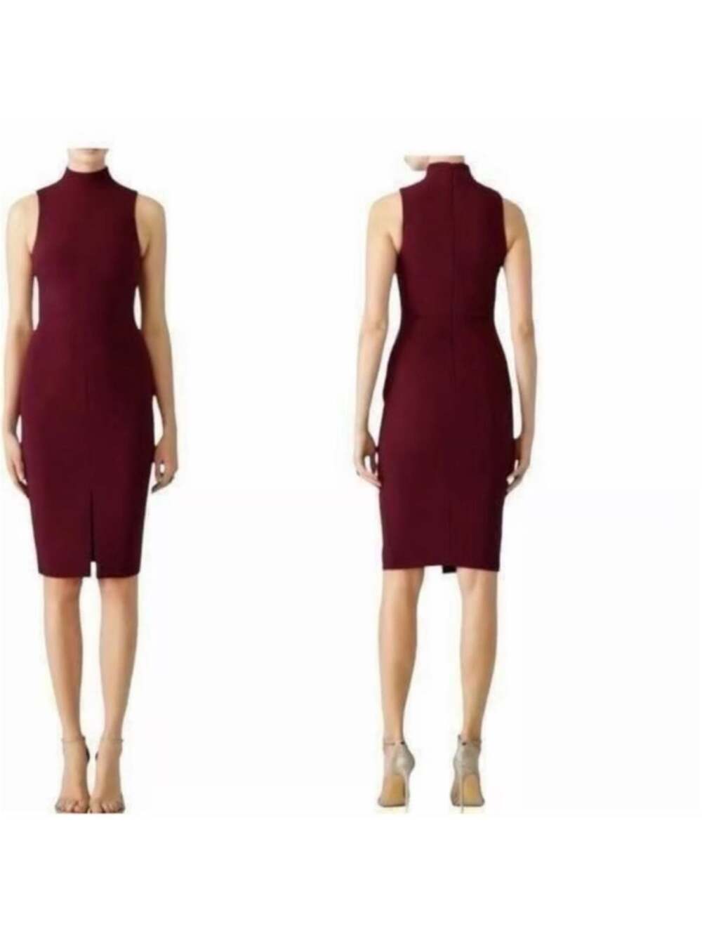 Classiques Entier burgundy/wine dress Size 16 #0059